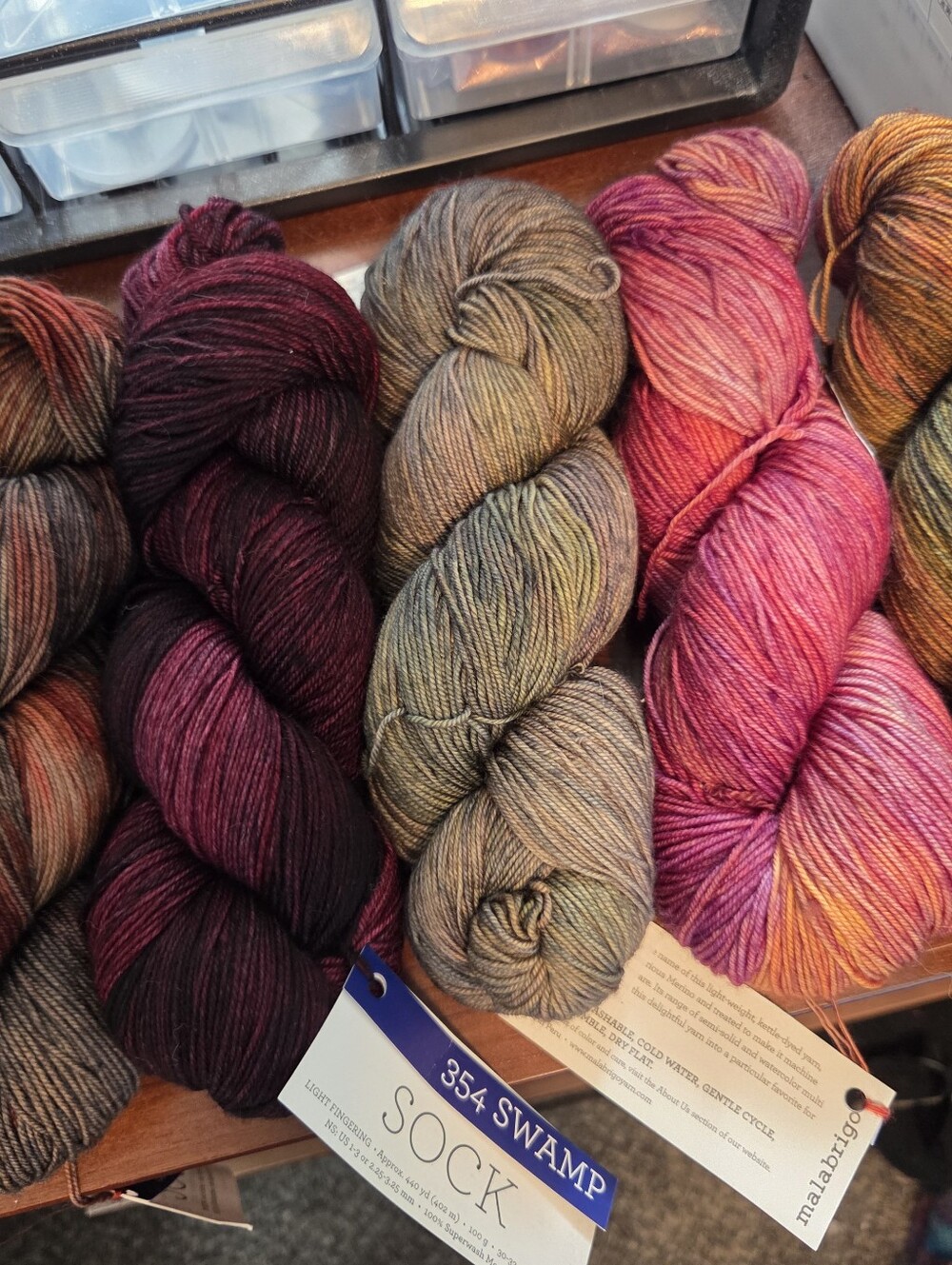 Malabrigo Sock Yarn NWT Lot Of 5 Skeins